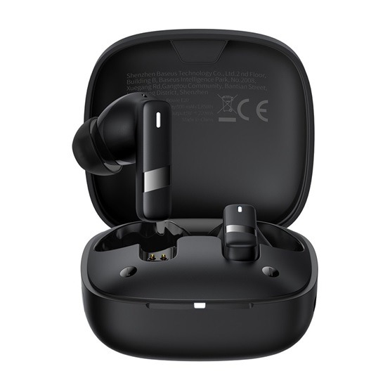 Baseus Bowie E20 True Wireless Earphones vezeték nélküli fülhallgató, fekete