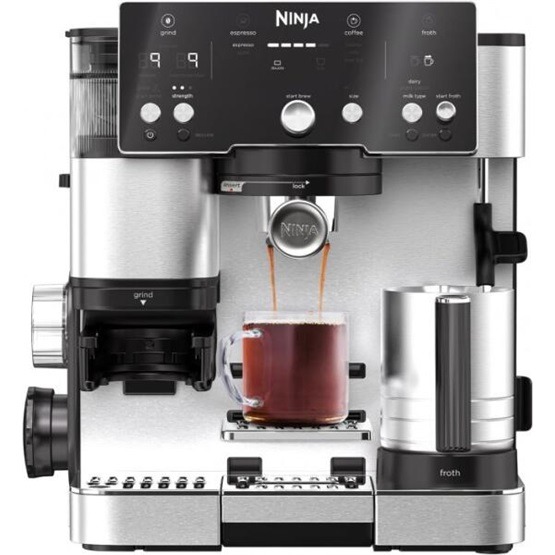 Ninja Luxe Café Premier 2 az 1-ben eszpresszó, és Drip Coffee készítő