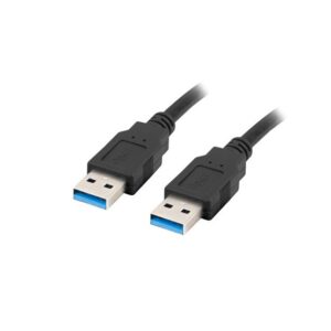 Lanberg USB-A (M/M) 3.0 kábel, 1,8 m, fekete