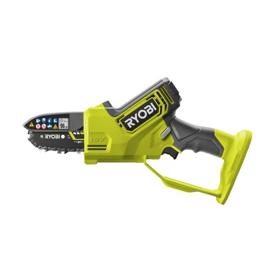 Ryobi 18V akkumulátoros 10cm kézi láncfűrész (1 x 2.0Ah) - RY18PSX10A-120 - Image 2