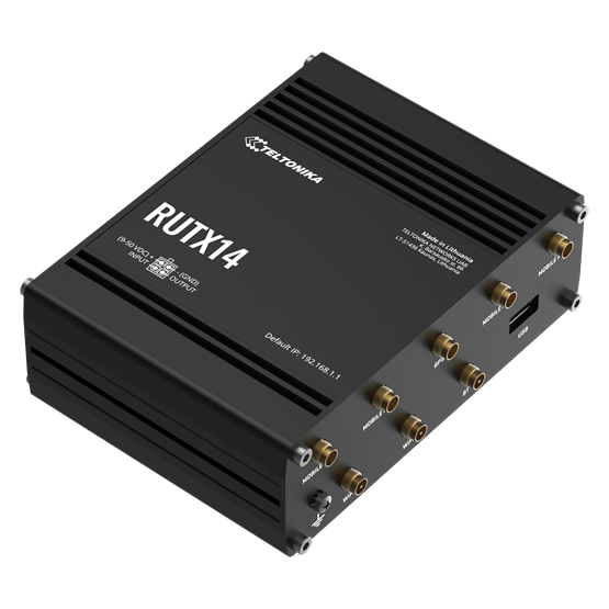 Teltonika LTE Cat12 router, 5xRJ45, Wi-Fi, GNSS, Bluetooth, ipari - Image 2