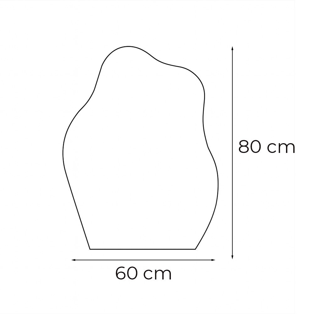 Wave 60 tükör led világítással - Image 3