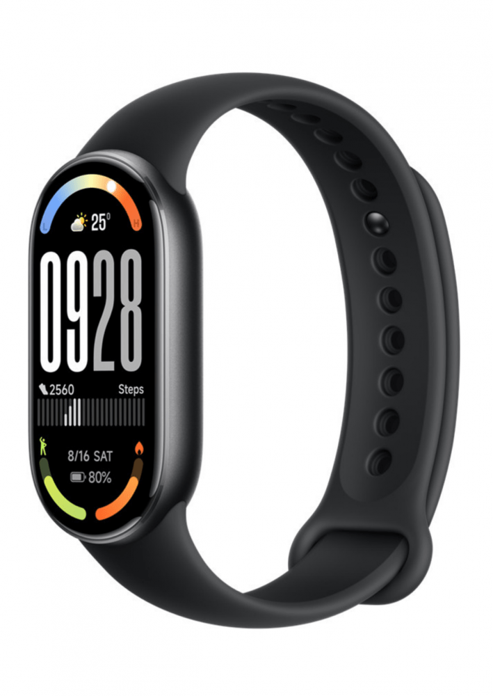 Xiaomi Smart Band 10 aktivitásmérő, fekete BHR07PYGL
