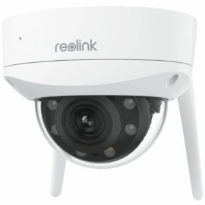 Reolink W437 fehér Wifi6, RJ45, 8MP 5x zoom, IP67 beépített vilá