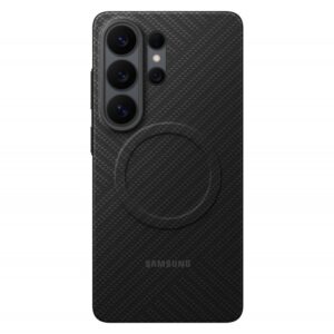 Samsung Galaxy S26 Ultra fekete mágneses karbon tok