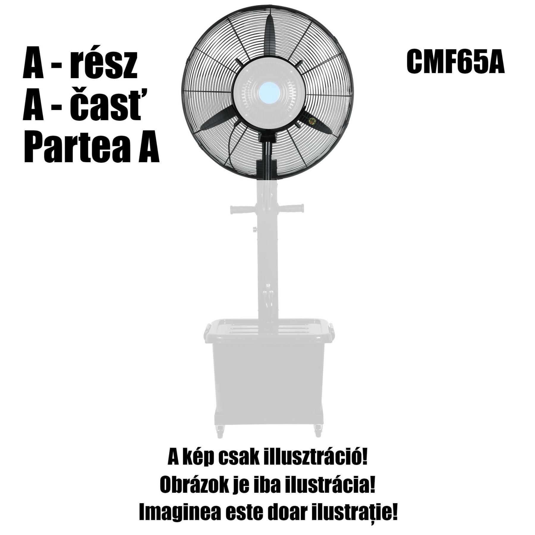 HOME CMF65A párásító ventilátor rácsok és ventilátor lapát