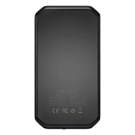 Baseus Super Energy Air autós indítássegítő 10000 mAh, 1000 A, fekete - Image 2