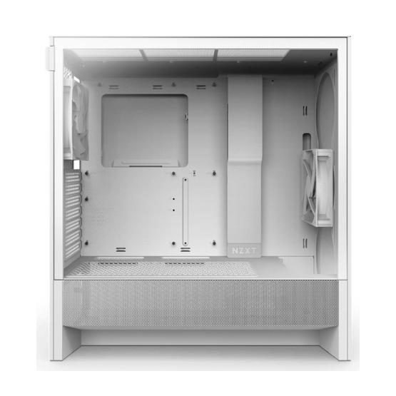 NZXT Midi - H5 Flow (2024) - Matt fehér - CC-H52FW-01 - Image 2