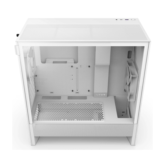NZXT Midi - H5 Flow (2024) - Matt fehér - CC-H52FW-01 - Image 3