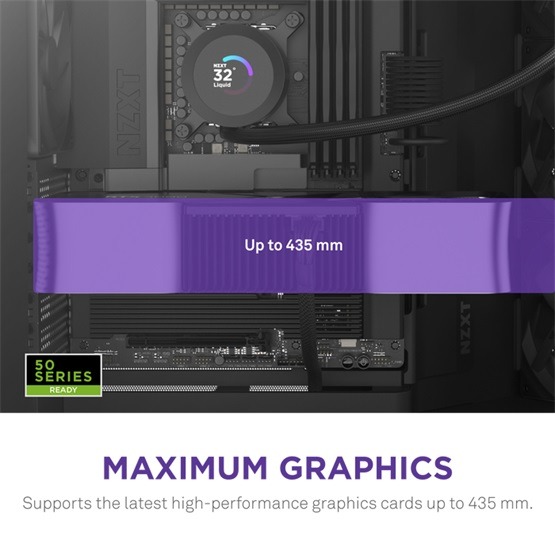 NZXT Midi - H9 Flow (2025) - Matt fekete - CM-H92FB-01 - Image 3