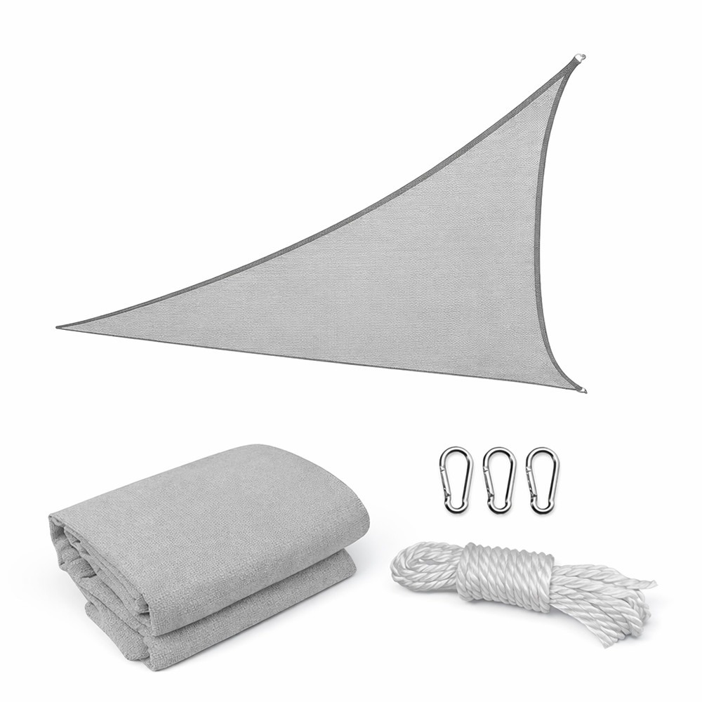 Rana napvitorla háromszög alakú 4x4x4 m szürke