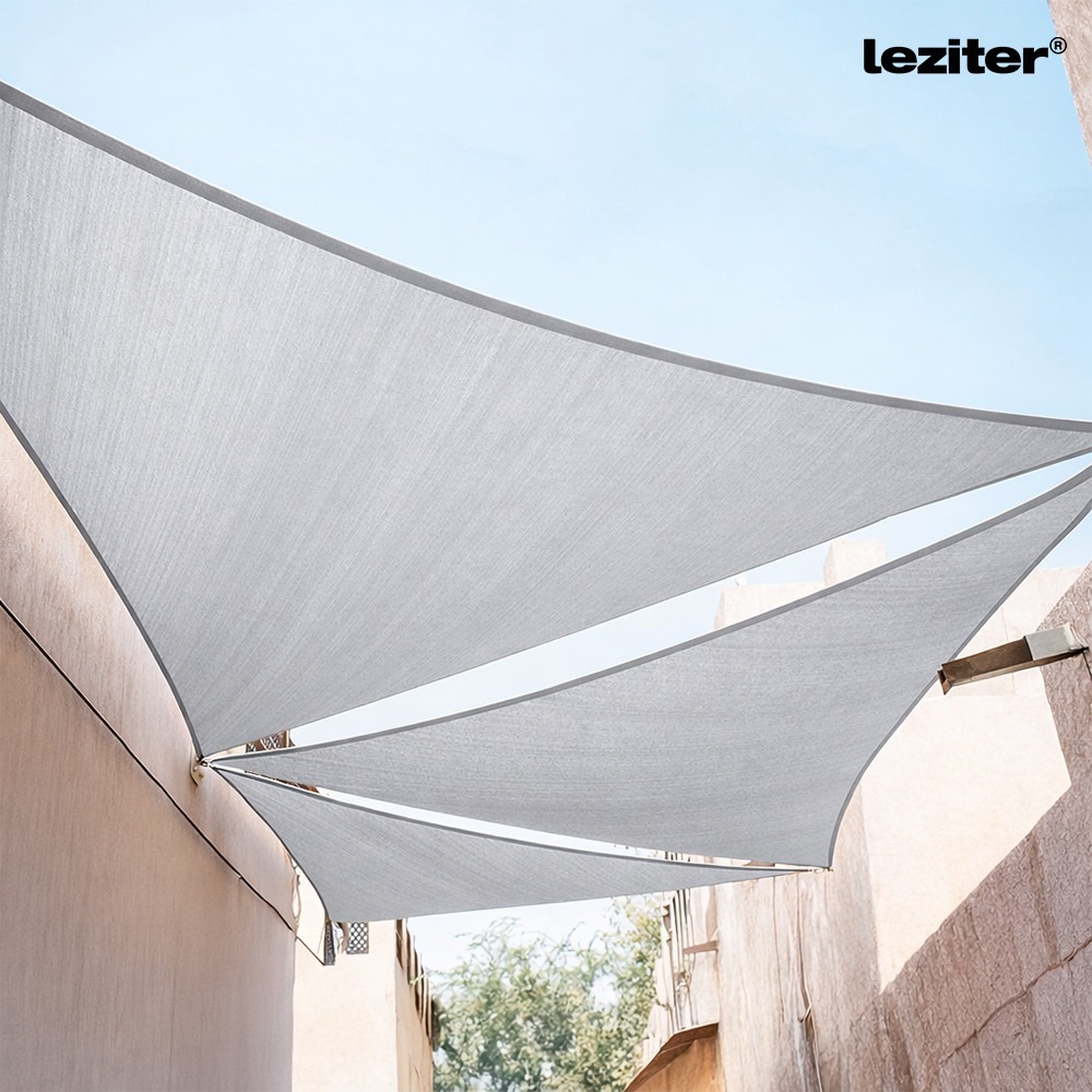 Rana napvitorla háromszög alakú 4x4x4 m szürke - Image 2