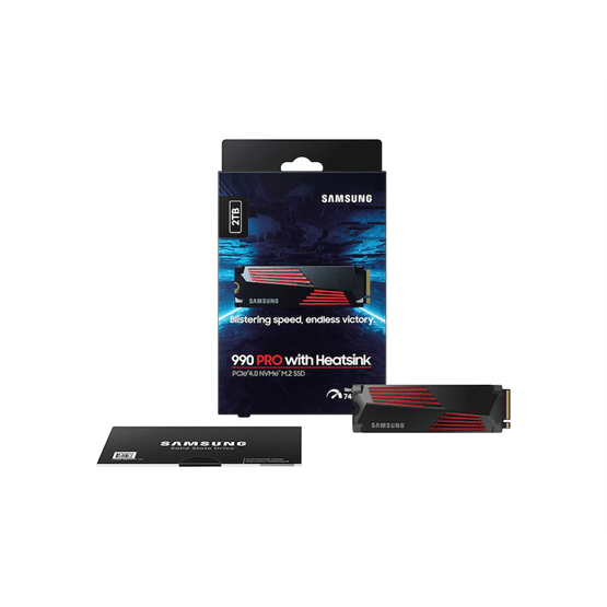 Samsung SSD 2TB 990 PRO M.2 PCIe 4 x4 retail NVMe 2.0 - Image 2