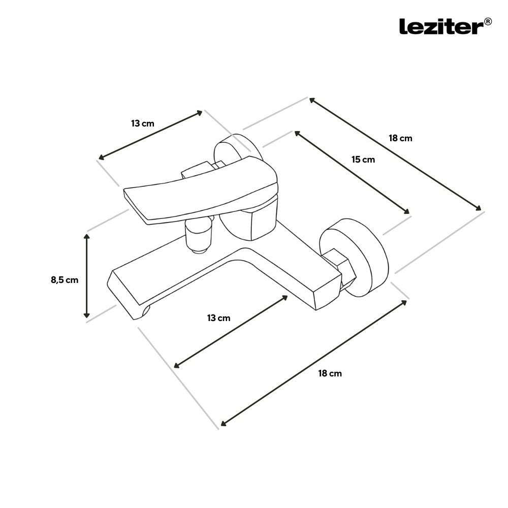 Arno kádtöltő csaptelep - Image 3