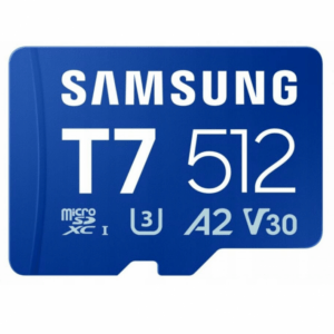 Samsung T7 C10 microSD memóriakártya, 512GB