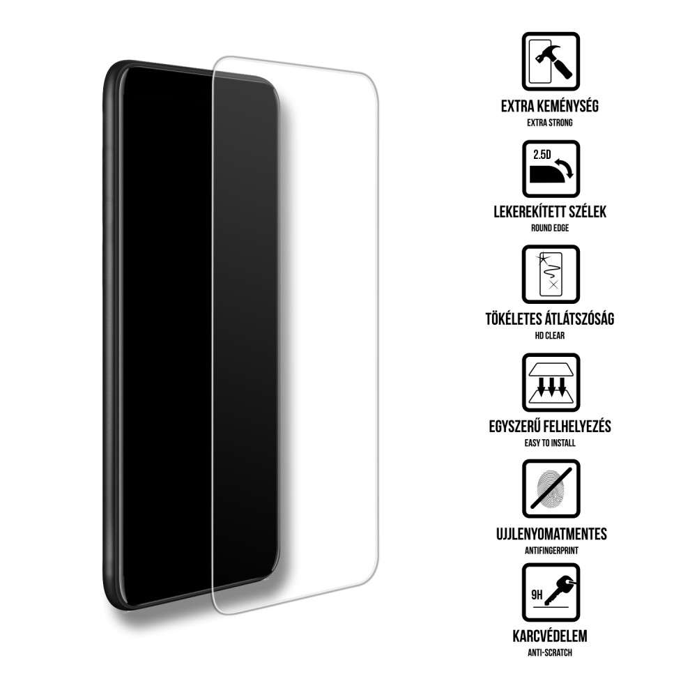 Cellect Samsung Galaxy A27 full cover üvegfólia - Image 2
