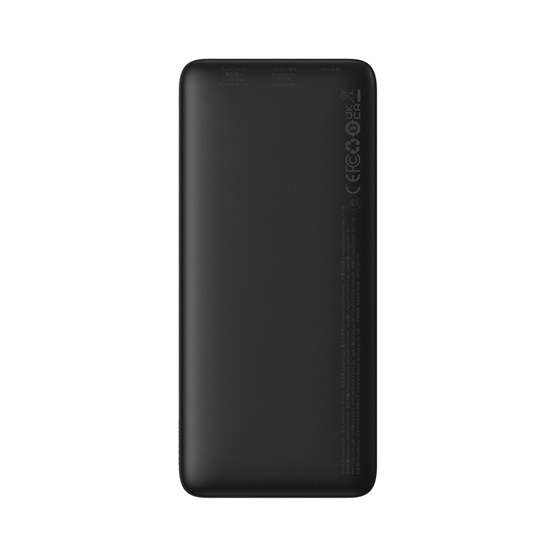 Baseus Airpow gyorstöltő powerbank 10000mAh, 20W, fekete + USB Type-C, 30cm kábel - Image 2