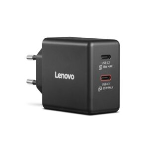 Lenovo Dual USB-C 65W Adapter - G0A6065BEU - Black