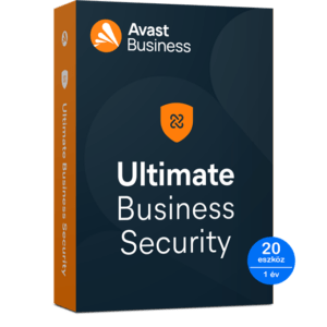 Avast Ultimate Business Security - 20 eszköz/1 év, elektronikus licenc