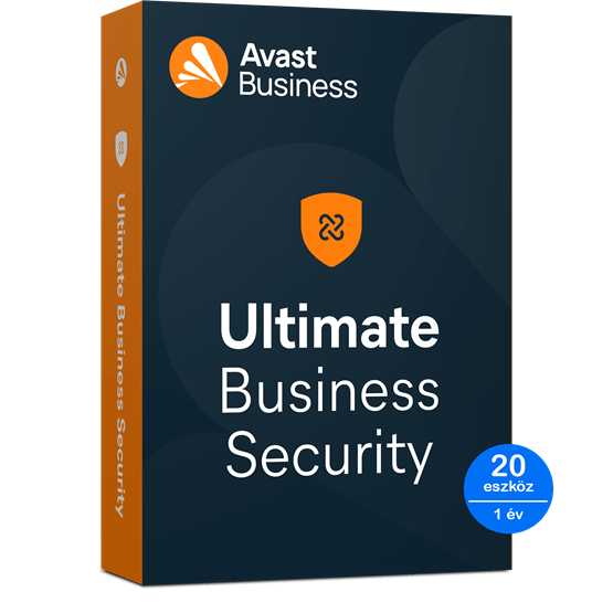 Avast Ultimate Business Security - 20 eszköz/1 év, elektronikus licenc