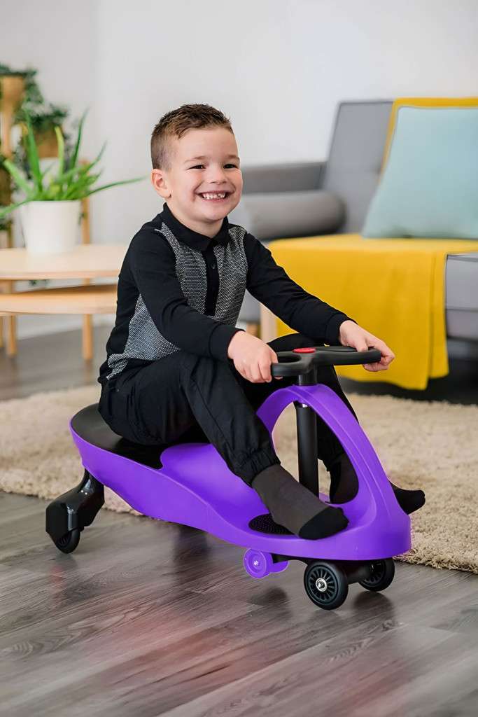 Bobo Car jármű LED kerekek lila - Image 2