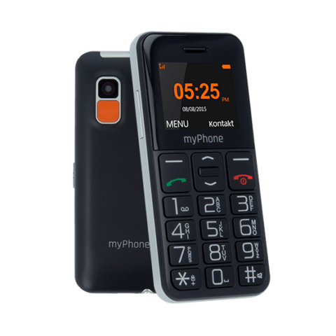 myPhone HALO Easy 1,7" mobiltelefon - fekete