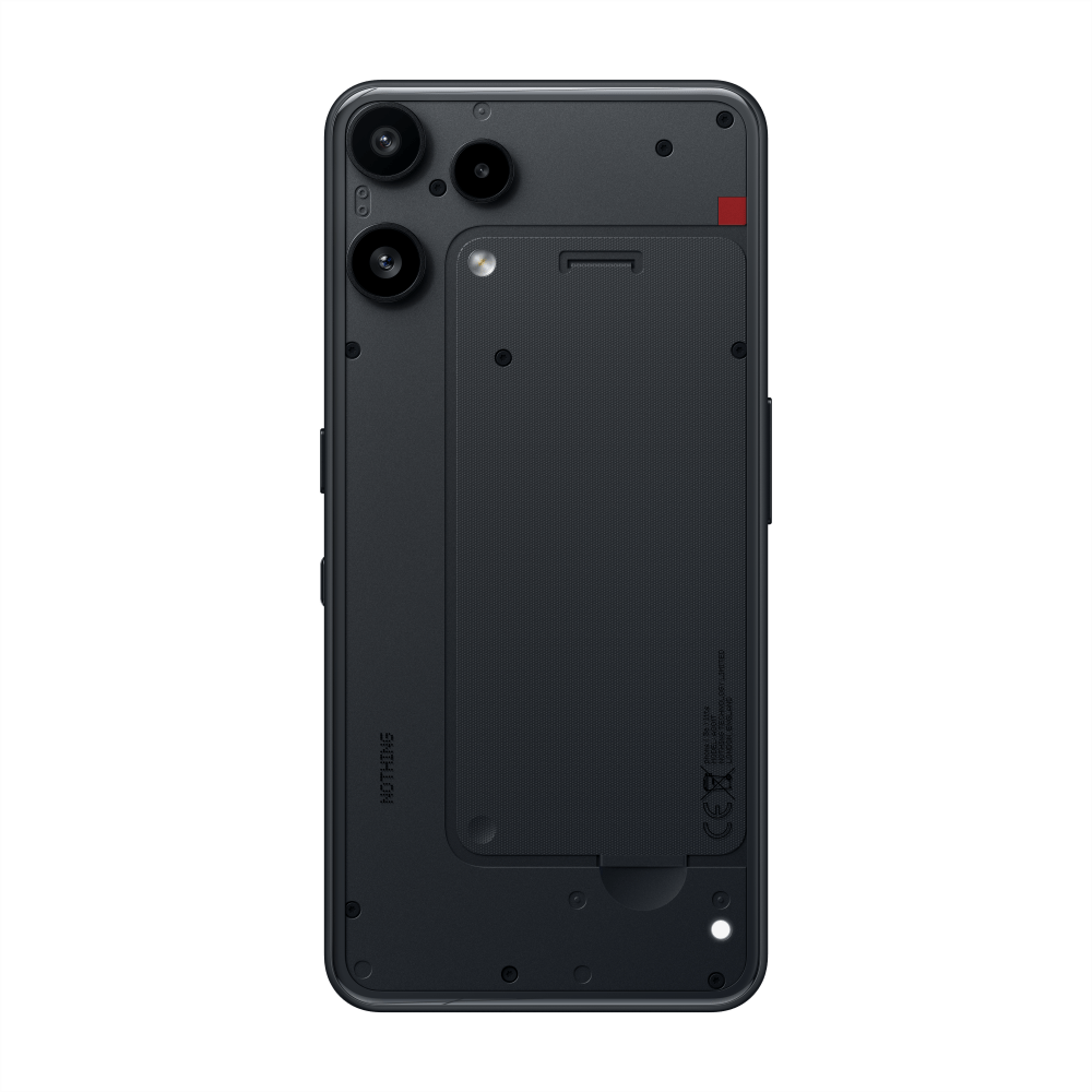Nothing Phone (3A) Lite fekete, 8+128 GB okostelefon - Image 3