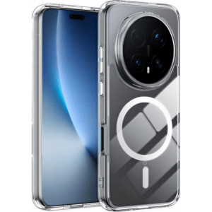Honor Magic 8 Pro mágneses szilikon tok, Átlátszó