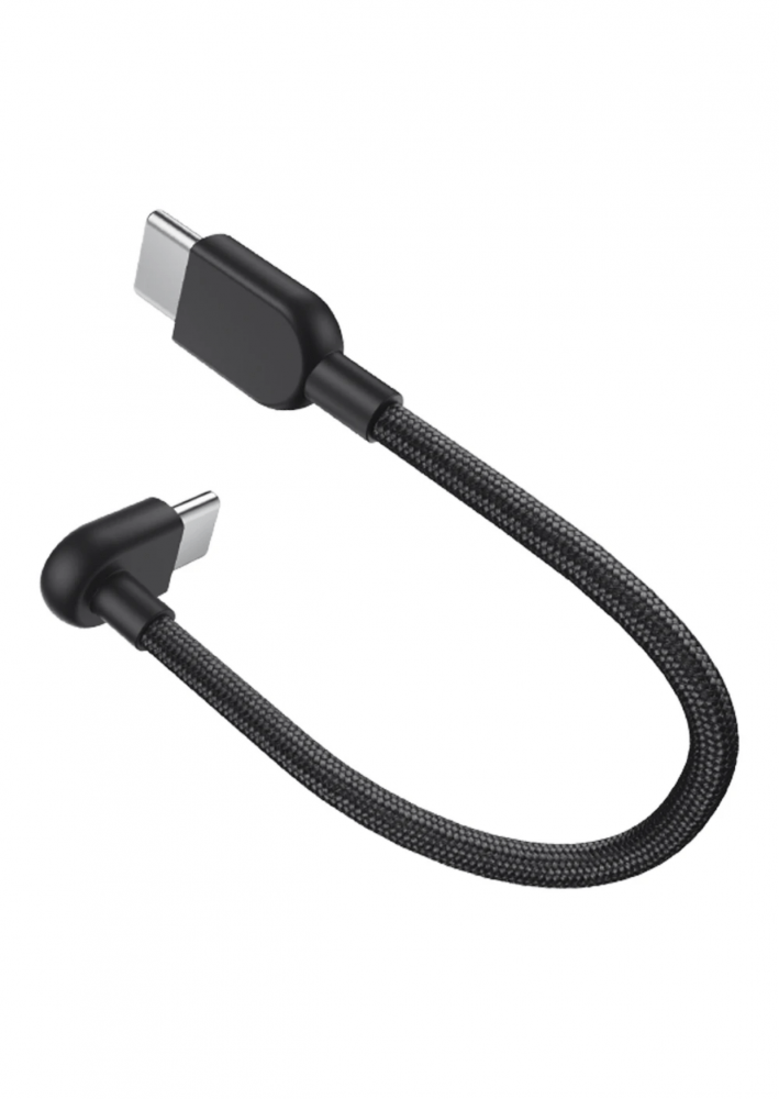 Xiaomi 3A fonott USB-C-USB-C-kábel 10 cm BHR08W0 - Image 2