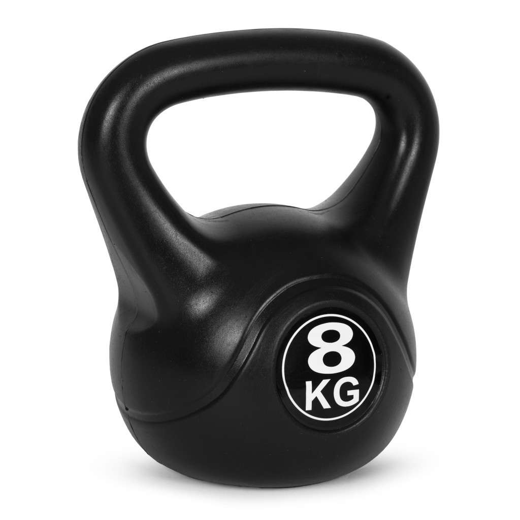 Kettlebell 8 kg fekete - Image 3