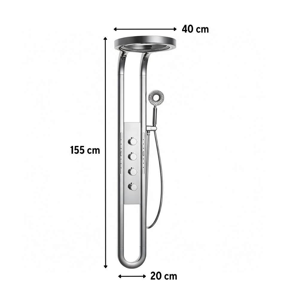 Aquajet hidromasszázs zuhanypanel - Image 3