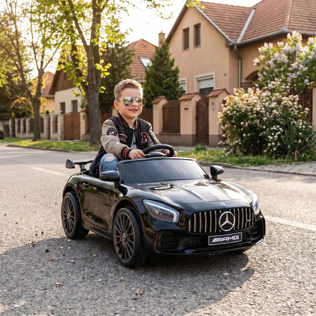 Elektromos autó AMG Mercedes-Benz fekete - Image 2