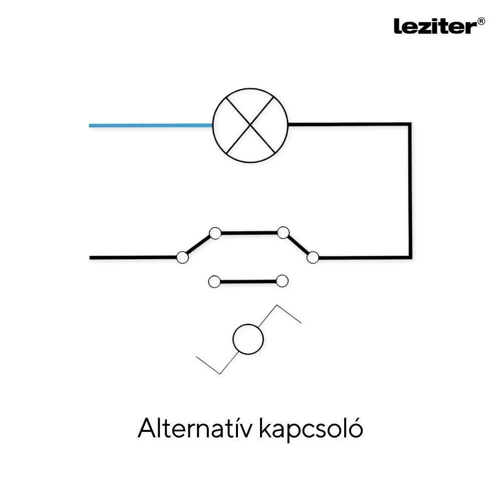 Nova váltókapcsoló 106 szürke - Image 3
