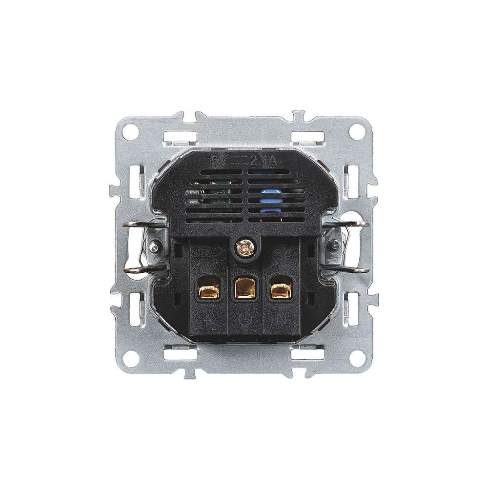 Nova csatlakozóaljzat USB csatlakozóval fehér - Image 3