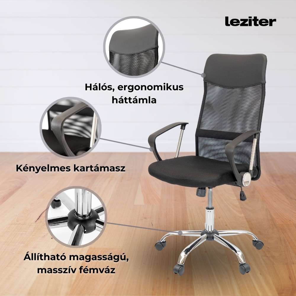 Fit ergonomikus irodai forgószék - Image 3