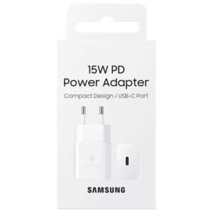 15W Power Adapter (Without cable), White