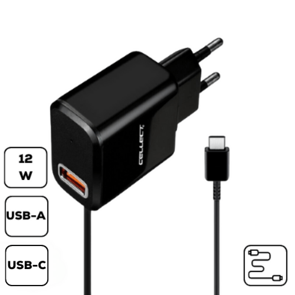 12W HS-H47 Hálózati töltő Type-C csatlakozó,2.4A