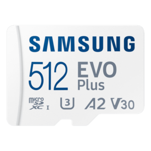 Samsung EVO PLUS (Blue Wave) 160MB/sec 512GB