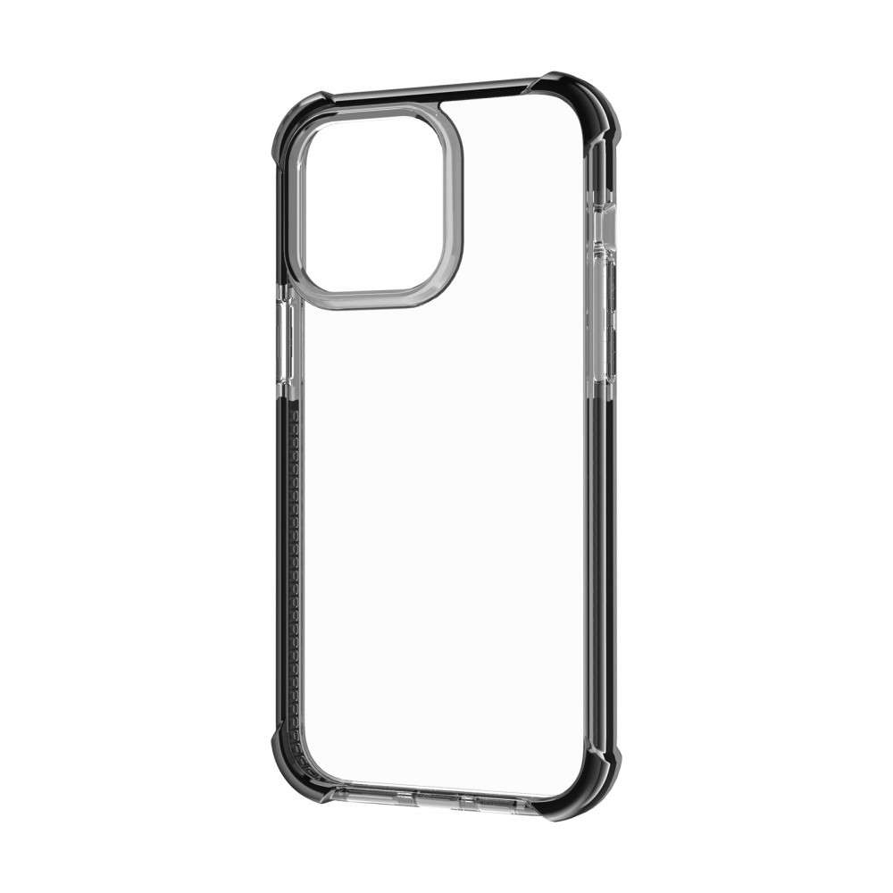 iPhone 15 Pro Max ütésálló szilikon hátlap, Fekete - Image 2