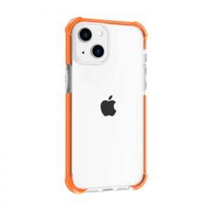 iPhone 13 ütésálló szilikon hátlap, Narancs