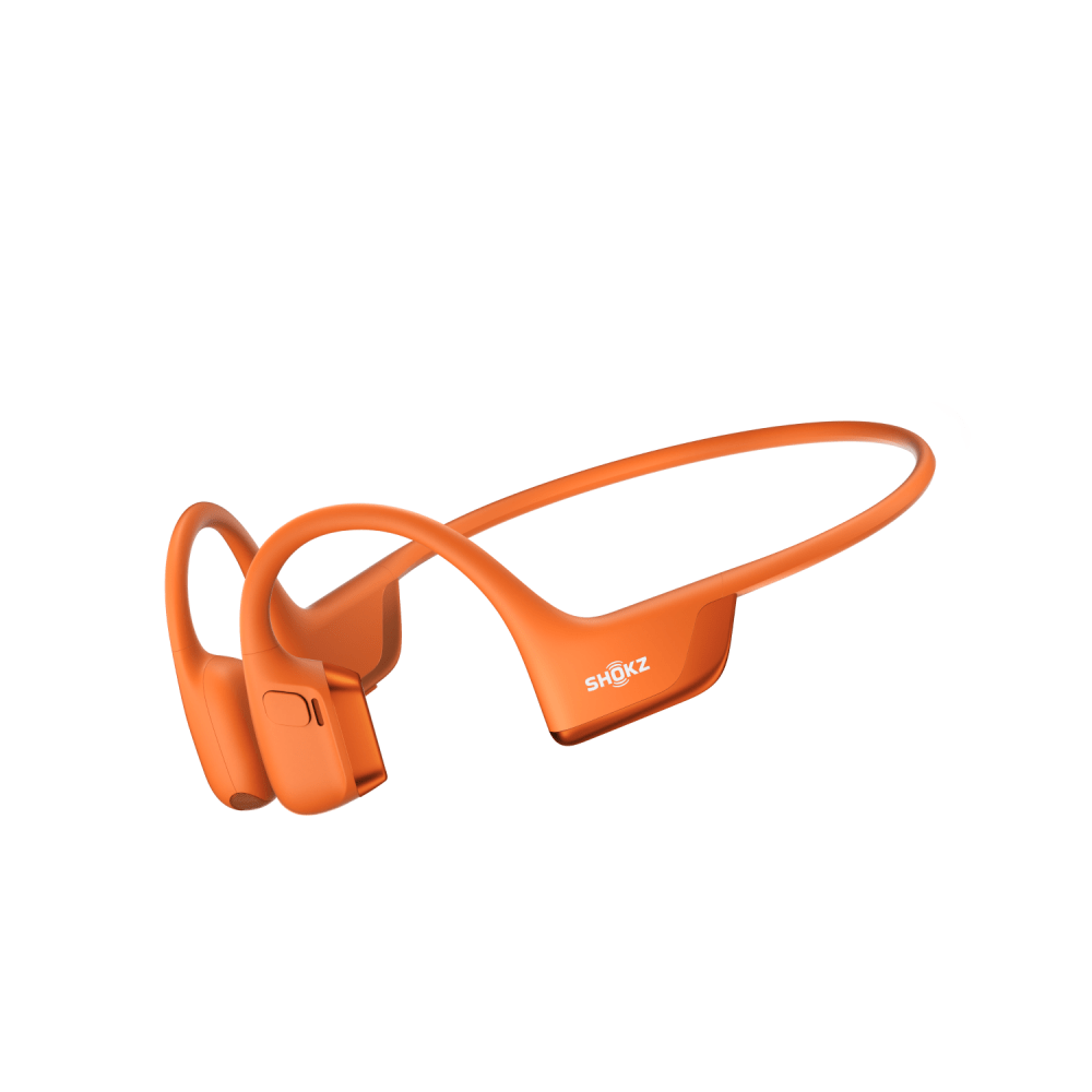 Shokz OpenRun Pro 2, Bluetooth headset, USB-C. Narancs