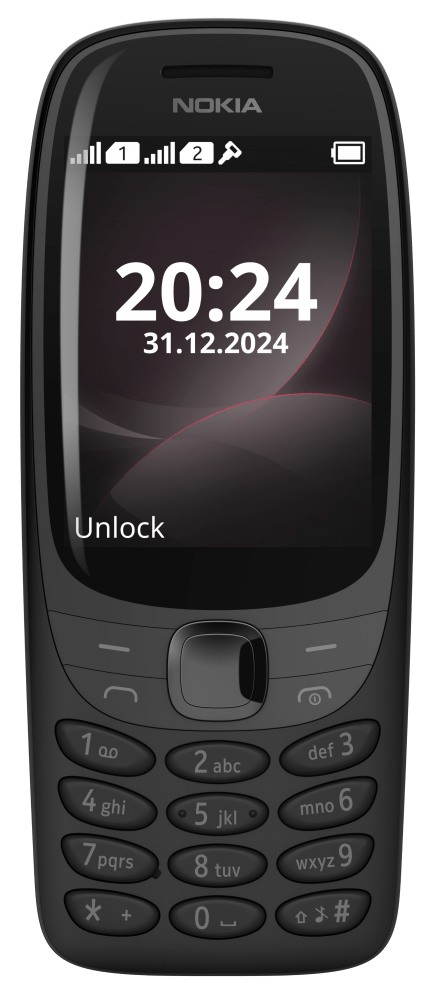 Nokia 6310 DS kártyafüggetlen mobiltelefon, fekete