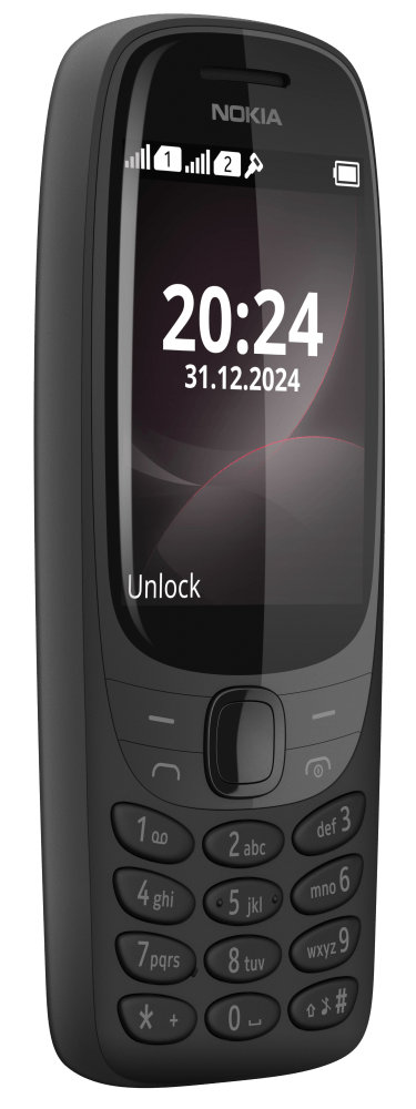 Nokia 6310 DS kártyafüggetlen mobiltelefon, fekete - Image 2
