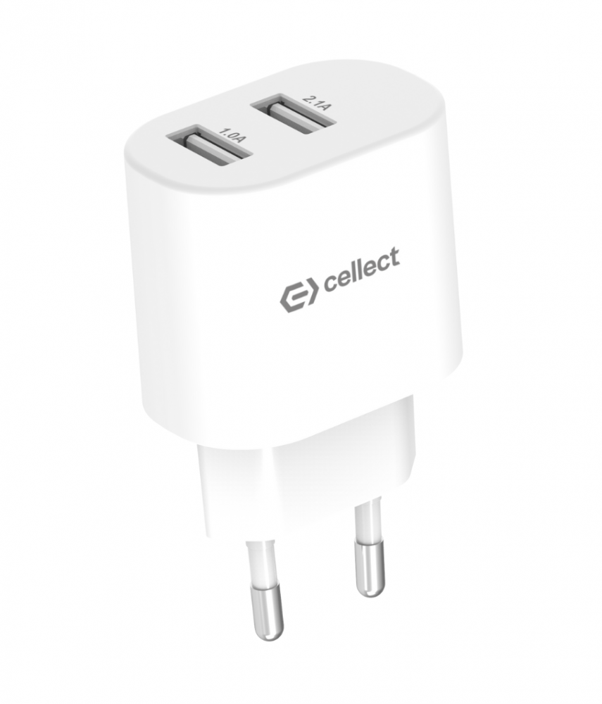 Hálózati töltő adapter 10W, Fehér - Image 2