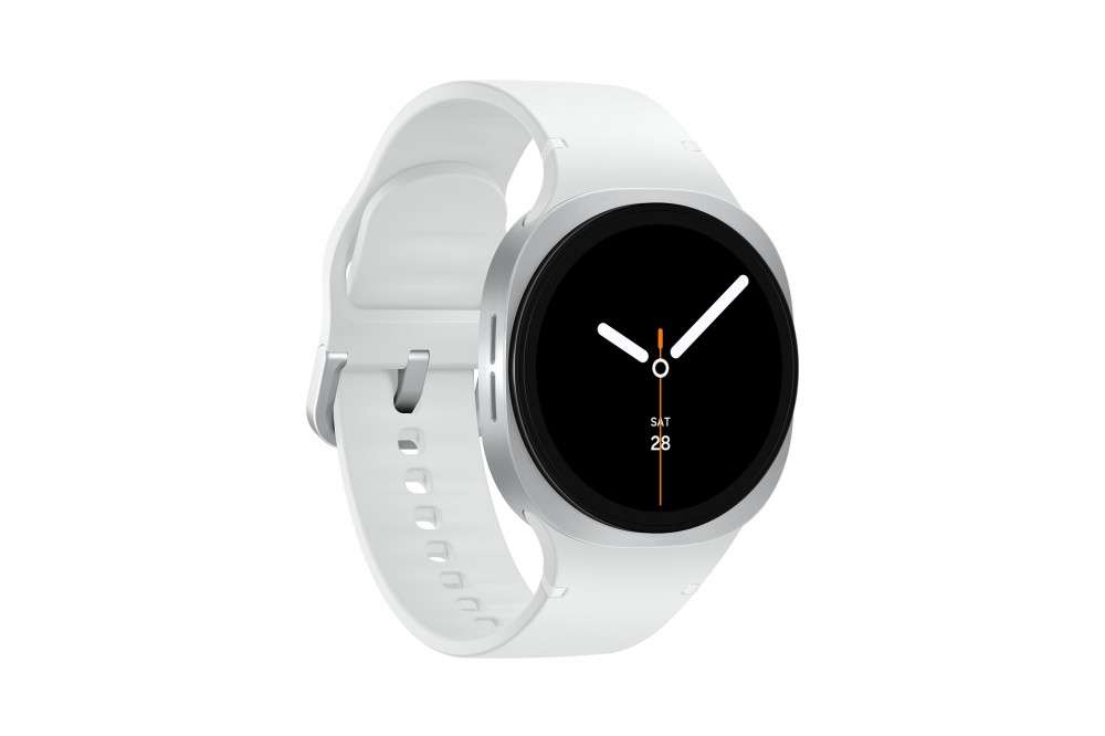 Samsung Galaxy Watch 8 (40mm e-sim) okosóra, ezüst