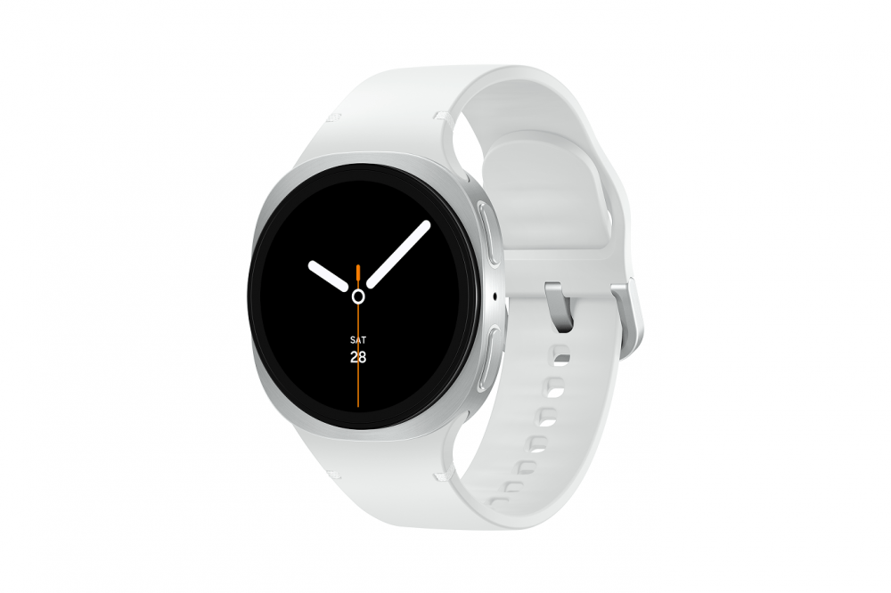 Samsung Galaxy Watch 8 (40mm e-sim) okosóra, ezüst - Image 2