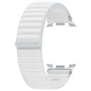 Samsung Watch 8 szövet szíj (S/M), fehér