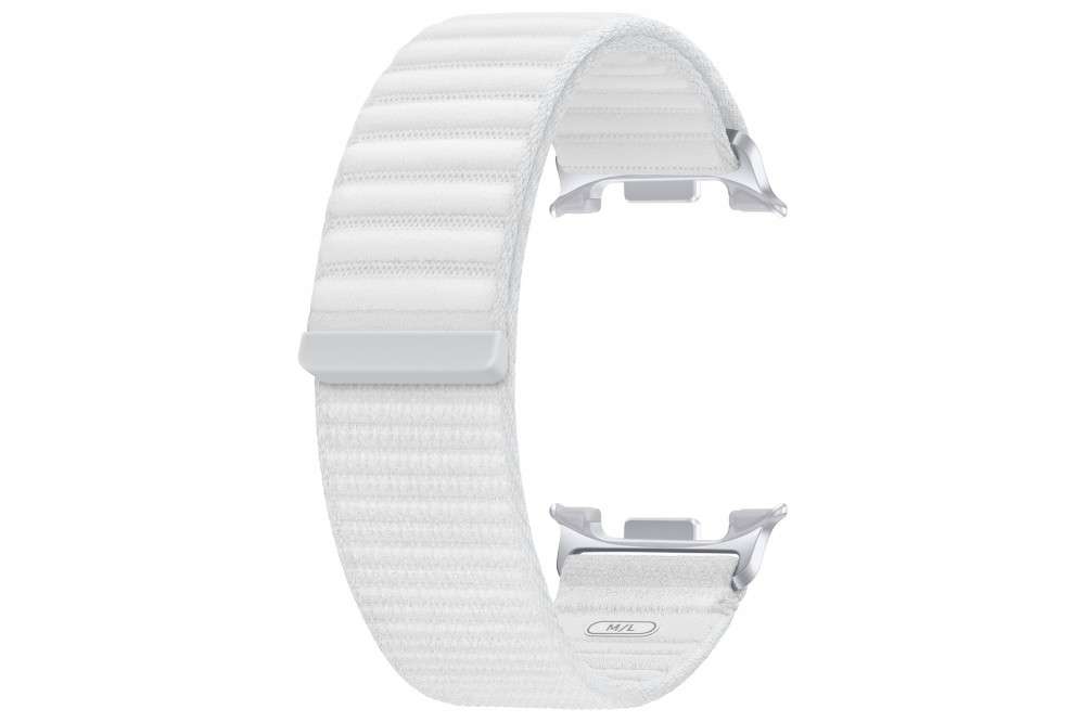 Samsung Watch 8 szövet szíj (S/M), fehér