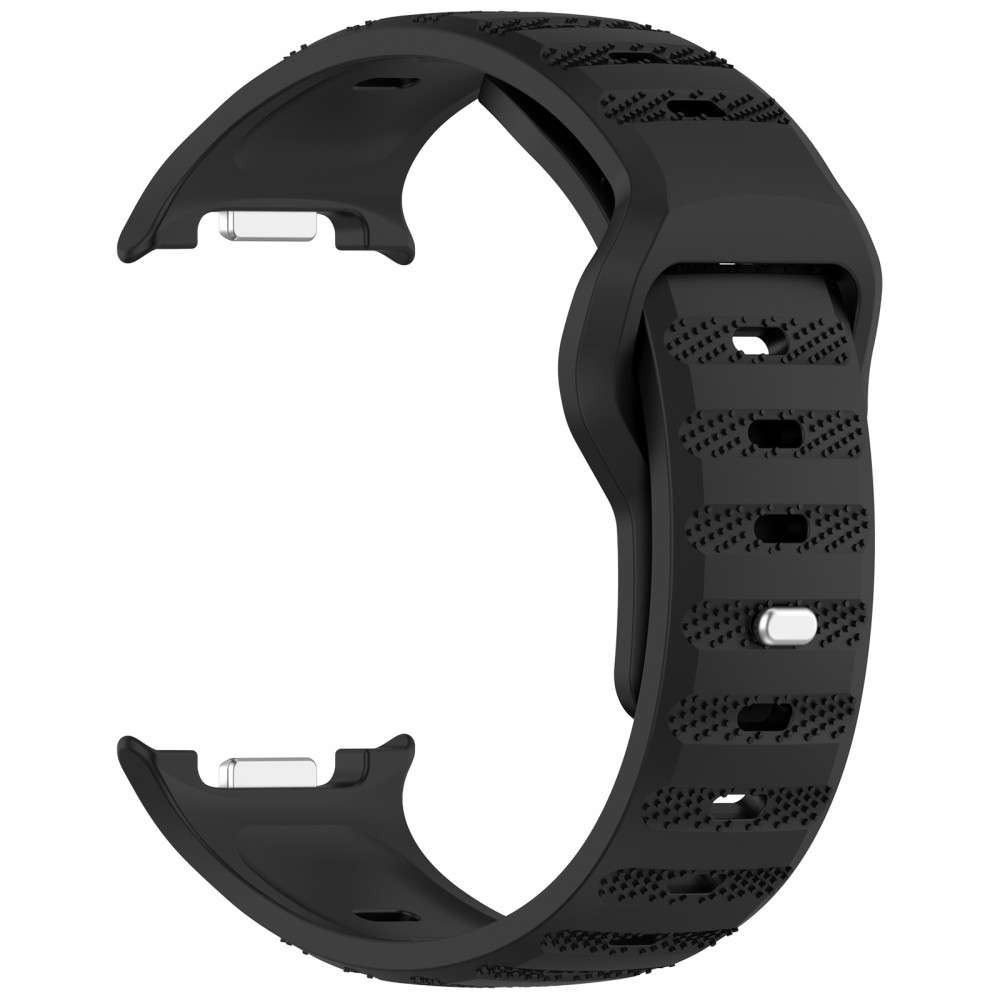 Samsung Galaxy Watch 8/Classic bordázott óraszíj,22mm,Fekete - Image 3