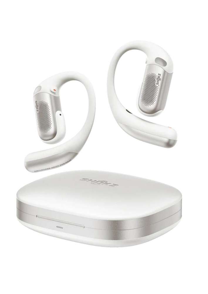Shokz OpenFit Pro Bluetooth headset, fehér